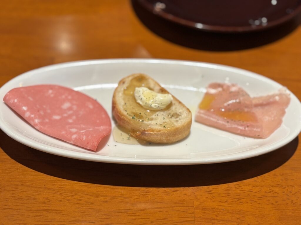 リトファン岡山店　2025年3月　ディナーメニューIMG_1130（大）前菜